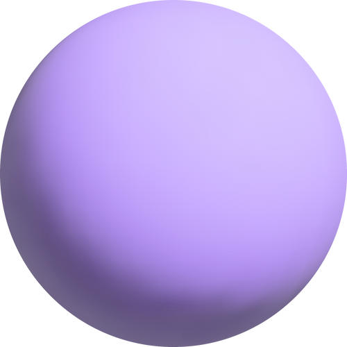 Purple sphere 3d