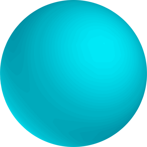 Blue 3D Sphere